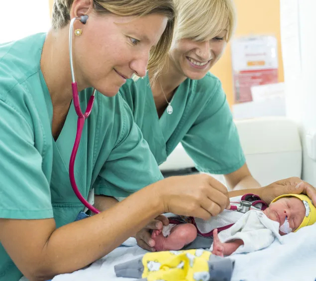 Neonatologie im Eltern-Kind-Zentrum